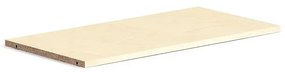 Polica pre knižnicu QBUS, 760x378 mm, 1 ks, breza