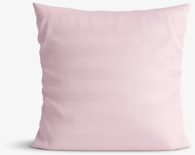 Goldea damašková obliečka na vankúš - staroružové prúžky so saténovým leskom 50 x 70 cm