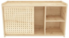 Nástenná polica FORE dub prírodný