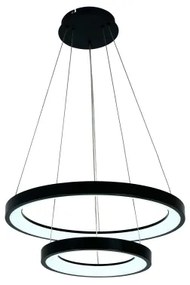 Brilagi - LED stmievateľný luster na lankách FALCON SLIM LED/68W/230V pr. 50 cm čierna +DO