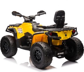 LEAN CARS Štvorkolka Can Am Outlander 4x4 DK-CA005 žltá