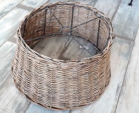 Ratanové tienidlo závesné - 56*29 cm / E27