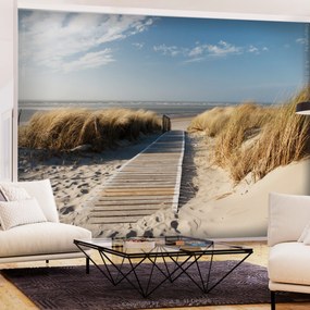 Artgeist Fototapeta - Lonely Beach Veľkosť: 100x70, Verzia: Premium