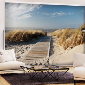 Artgeist Fototapeta - Lonely Beach Veľkosť: 200x140, Verzia: Premium