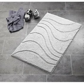 RIDDER 729307 La ola kúpeľňová predložka s protišmykom 60 x 90 cm, sivá
