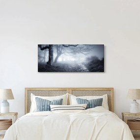 Obraz - Cesta v hmle (120x50 cm)
