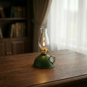 Brilagi - Petrolejová lampa MERLIN zelená