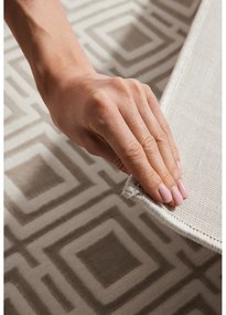 Krémový behúň 80x240 cm Perles Howlite – Elle Decoration