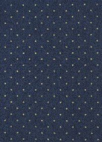 Koberce Breno Metrážny koberec AKZENTO NEW 78, šíře role 400 cm, modrá, viacfarebná