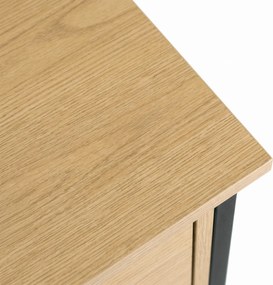 Skrinka na topánky DEMIS 70 cm – dub