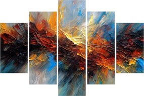 Obraz - Farebná textúra (150x105 cm)