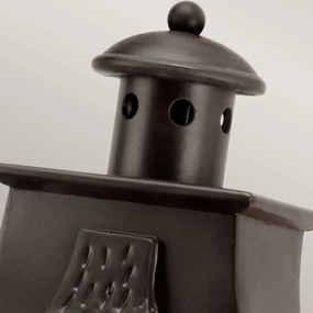 Elstead KENDAL - Vonkajšie nástenné svietidlo KENDAL 2xE14/60W/230V IP44