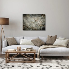 Sklenený obraz - Tok času (70x50 cm)