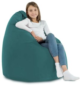 Plyšový sedací vak SAKO modrý