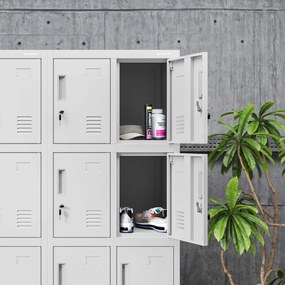 Dvojitá šatníková skriňa BHP ROBERT 2 Plus 559 x 1720 x 450 mm