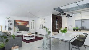 Botník REALTY 102,5 cm biely