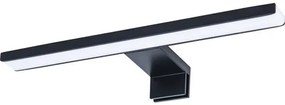 LED svetlo nad zrkadlo Basano MIRR-CIL54AL (BL) IP44 5W 470lm 4000K čierne