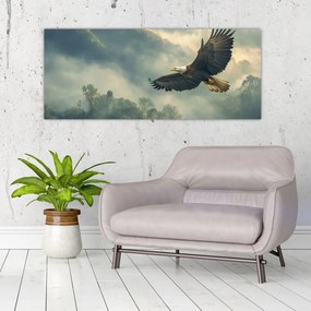 Obraz - Letiaci orol (120x50 cm)