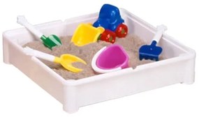 Detská sada stolček a dve stoličky oranžová