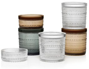 Iittala Kastehelmi 5,7x11,6 cm, guľaté, sklenené, číra