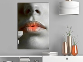 Artgeist Obraz - Hot Lips (1 Part) Vertical Veľkosť: 60x90, Verzia: Premium Print