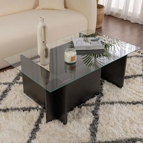 Konferenčný stolík Vetrino Wood Black