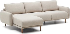 Béžová rohová pohovka (variabilná) Carlota – Kave Home