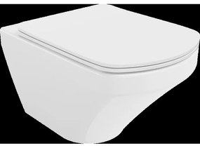 Mexen Vito WC misa Rimless s pomaly padajúcim sedátkom, duroplast, Biela - 30174000