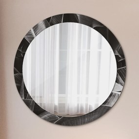 Okrúhle zrkadlo s potlačou Tropické palmy fi 90 cm