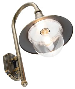 Inteligentné vonkajšie nástenné svietidlo staroružové IP44 vrátane WiFi A60 - Daphne