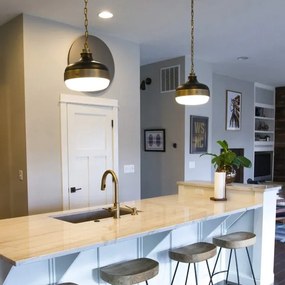 Feiss FE-CADENCE-2P-MB - Luster na reťazi CADENCE 2xE27/75W/230V