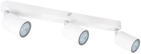 BERGE Stropné bodové svietidlo LED VIKI 3x GU10 biela