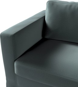Poťah na sedačku Karlstad (nerozkladáci, 3-miestný, dlhý) farba produktu zelená látka zamatová