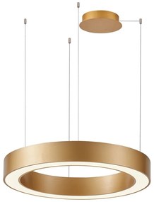 Azzardo AZ5054 - LED Stmievateľný luster na lanku MARCO LED/100W/230V zlatá + DO