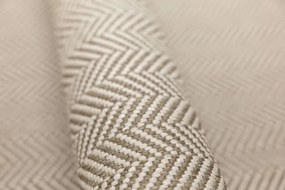 Šnúrkový obojstranný behúň Brussels 205681/10610 Linen krémový / béžový