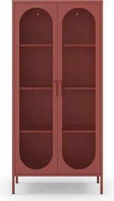 Skrinka v tehlovej farbe 80x170 cm Diora – Marckeric