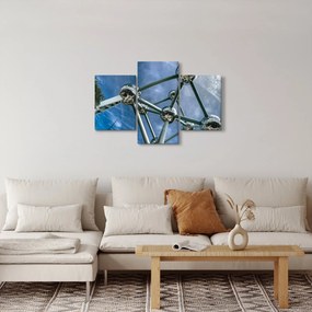 Obraz - atómium v Bruseli (90x60 cm)