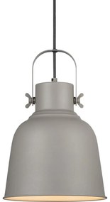 Nordlux - Luster na lanku ADRIAN 1xE27/25W/230V pr. 25 cm šedá