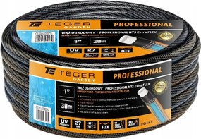 Záhradná hadica „professional- Nts Extra Flex“ Fi 1". 30 m Teger