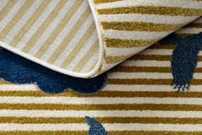 Dywany Łuszczów, Detský kusový koberec Petit Sail boat gold, 160x220, žltá, detská izba