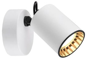 Biele bodové svietidlo ø 6 cm Pago – Trio