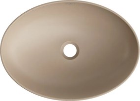 Mexen Cornelia umývadlo na dosku 50 x 37 cm, cappuccino mat - 21885064