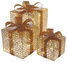 LED Vianočná dekorácia 72xLED/1,35W/230V zlatá