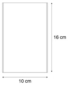 Moderné nástenné svietidlo Gunmetal 2-Lights - Otan S