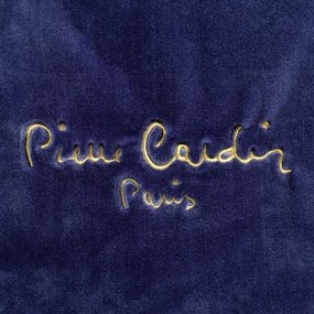 AKRYLOVÁ DEKA PIERRE CARDIN CLARA1 220X240 CM TMAVOMODRÁ