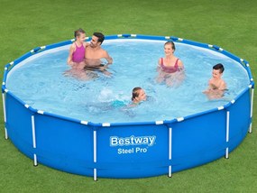 Záhradný rámový bazén  Bestway Steel Pro™ 396x84cm 8v1 5612E