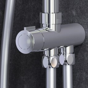 Sprchový systém AM.PM Spike F07PA000 chróm