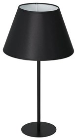 Luminex Stolná lampa ARDEN 1xE27/60W/230V pr. 30 cm čierna/biela LU3484