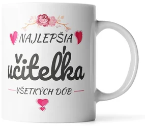 Sablio Hrnek Nejlepší učitelka všech dob - 200 ml - espresso
