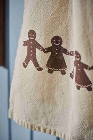 IB Laursen Vianočná utierka VILLUM s motívom perníčkov